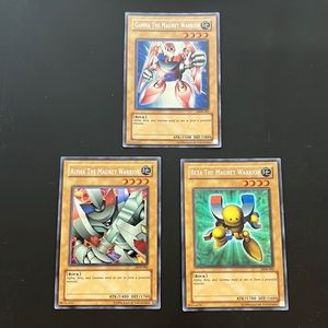 Gamma the Magnet Warrior, Alpha the Magnet Warrior, Beta the Magnet Warrior
